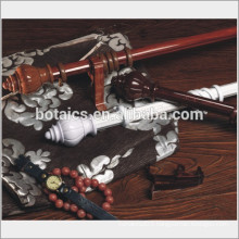 Plastic curtain rod finial and bracket for curtain rod factory from china